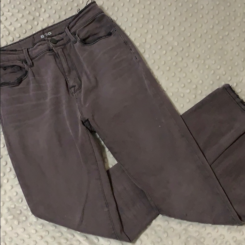 BDG Faded Black Distressed Jeans